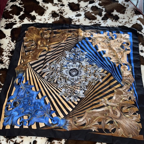 Versace Accessories - silk versace scarf